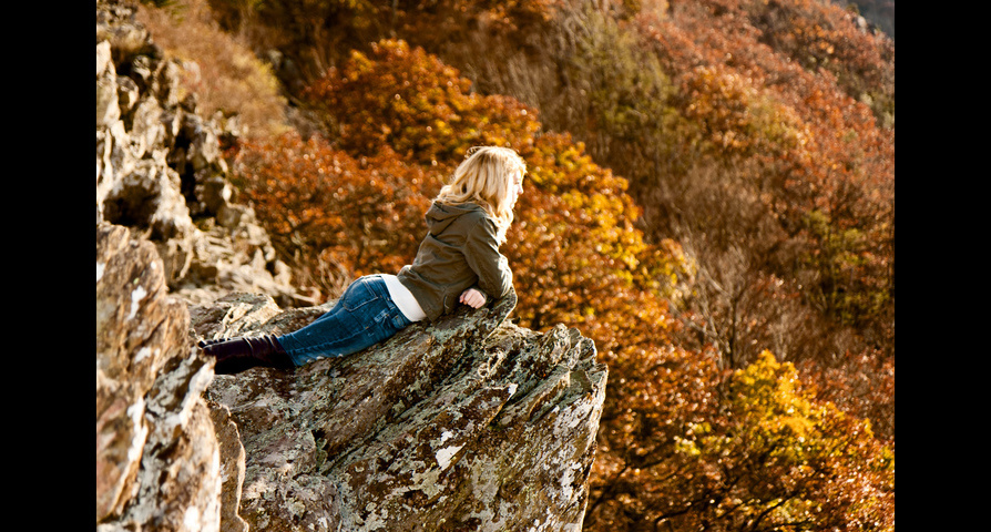 Eilish on the Rocks